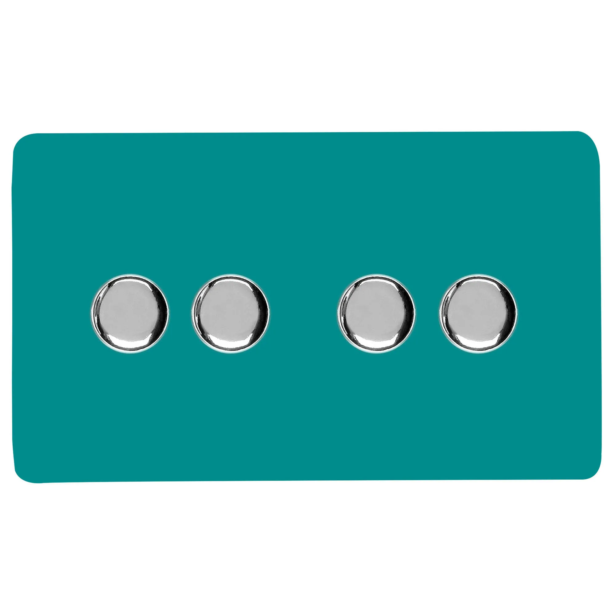 Bright Teal Wiring Accessories Trendi Decorative Screwless